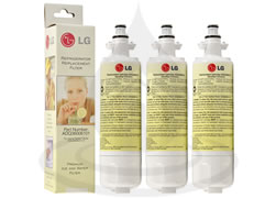 ADQ36006101 LT700P LG, Cuno x3 Filtro acqua Frigorifero