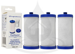 RG-100 WF1CB PureSource Frigidaire x3 Refrigerator Water Filter