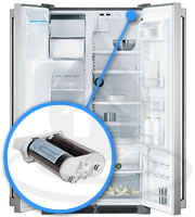 Filtre à Eau compatible avec AEG ELECTROLUX Réfrigérateur peut remplacer DD-7098 